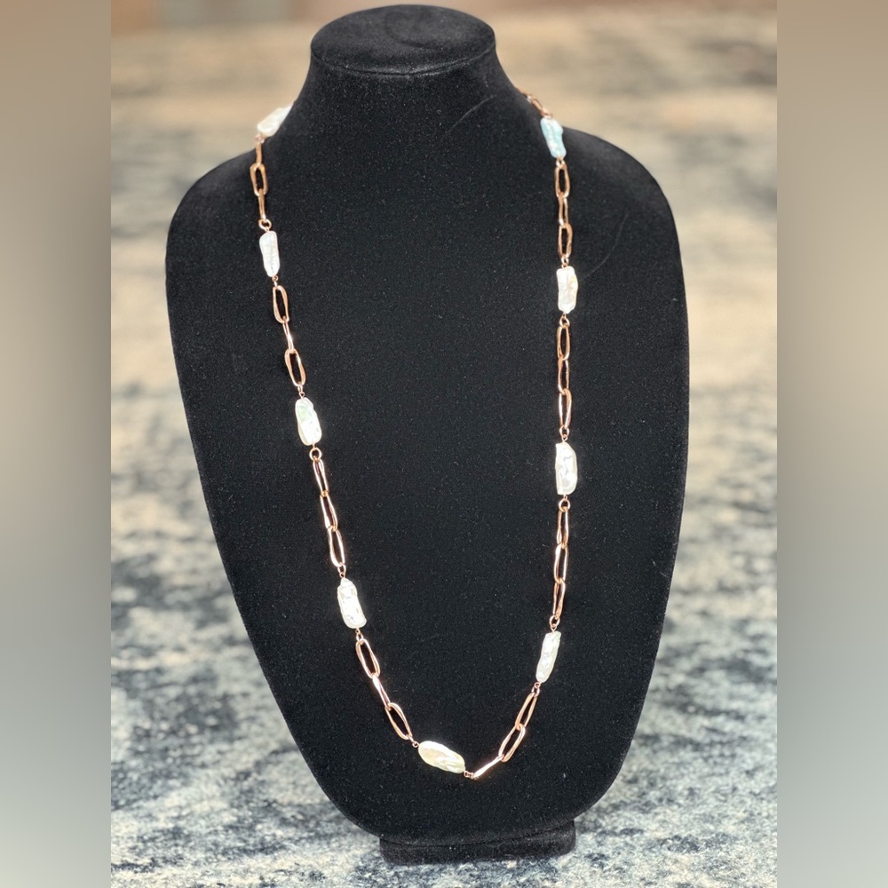 Honora Bronze Italy Pearl Necklace